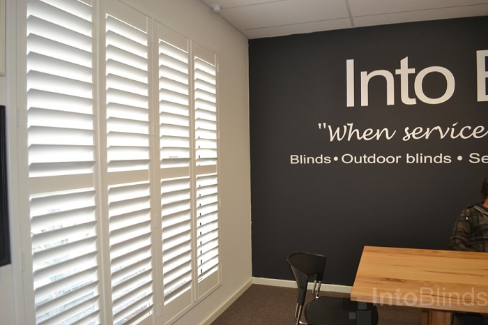 Into Blinds Showroom Shutters