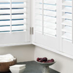 Plantation Shutters Corner Window