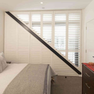 Angled Plantation Shutters