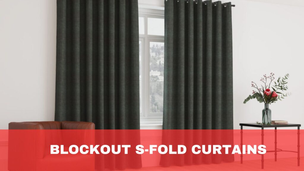 Blockout S-Fold Curtains