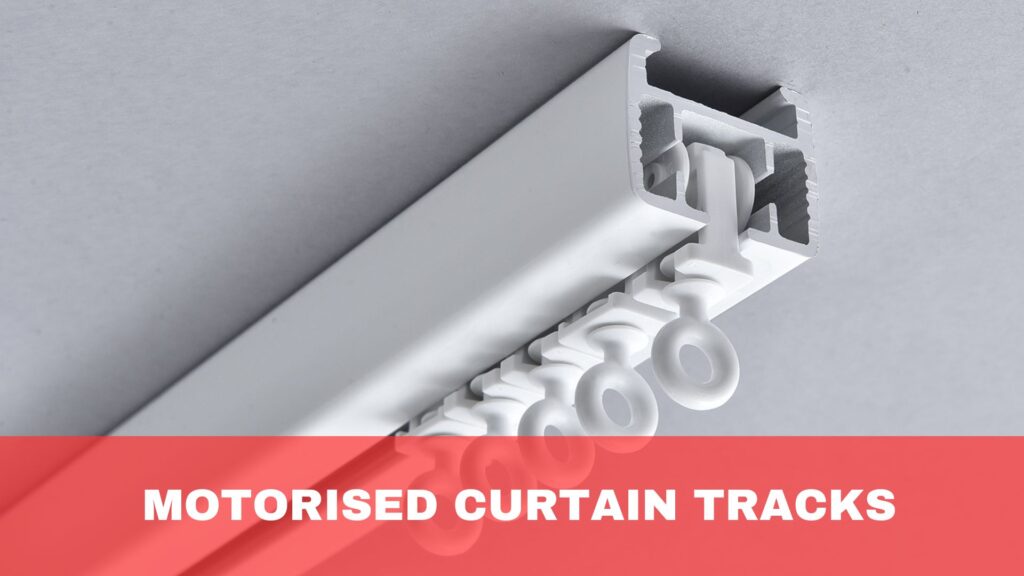 Motoried curtain tracks