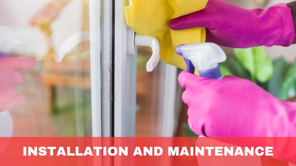 Installation Tips & Maintenance and Care