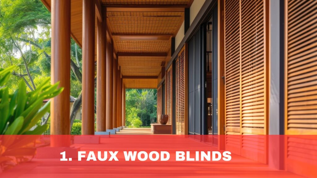 Faux Wood Blinds