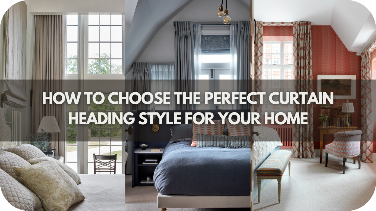 How to Choose the Perfect Curtain Heading Style for Your Home