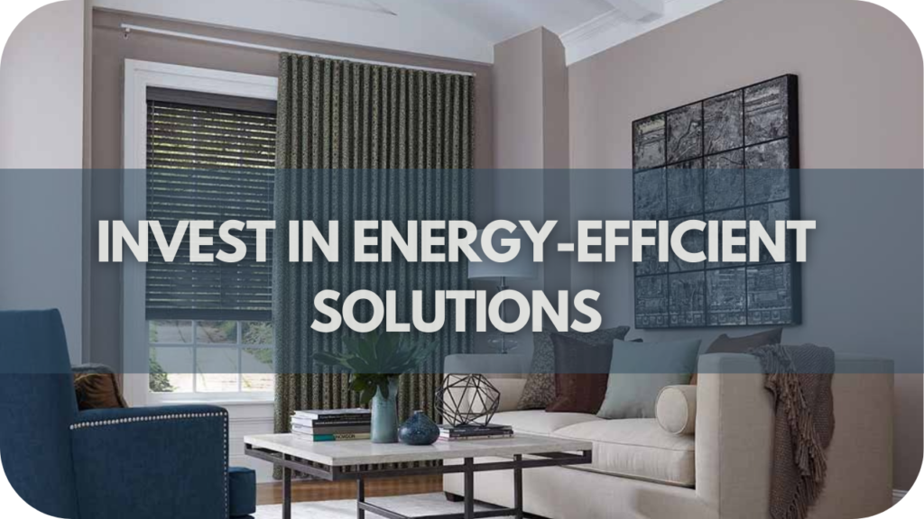 Investing in energy-efficient solutions