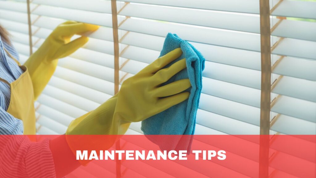 Maintenance Tips
