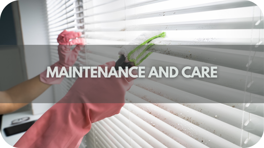 Maintenance and Care