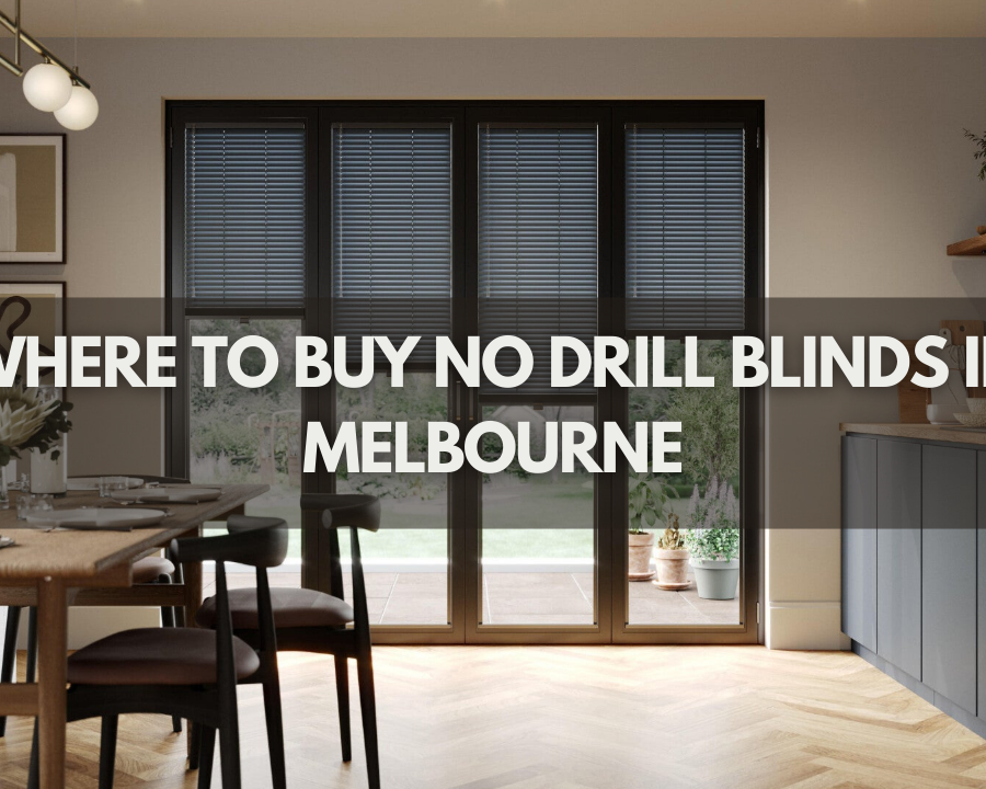 No Drill Blinds