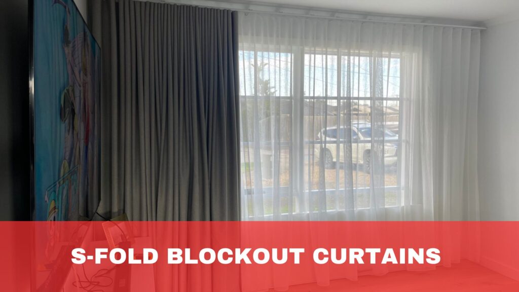 S-Fold Blockout Curtains 