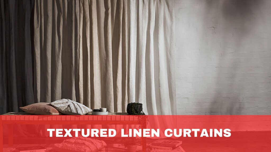 Textured Linen Curtains 