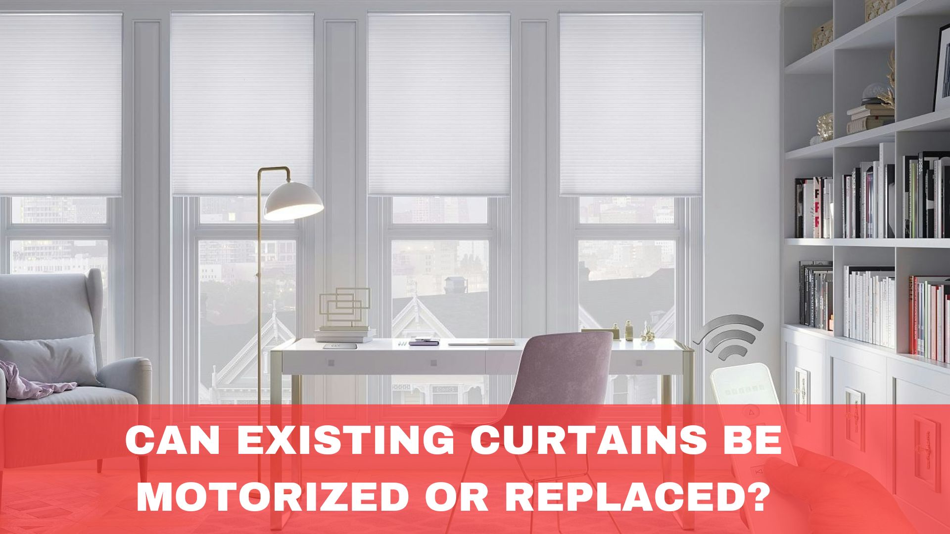 Can Existing Curtains Be Motorized or Replaced?