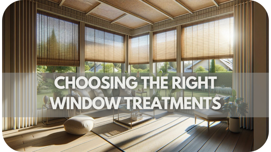 Choosing the Right Window Treatments