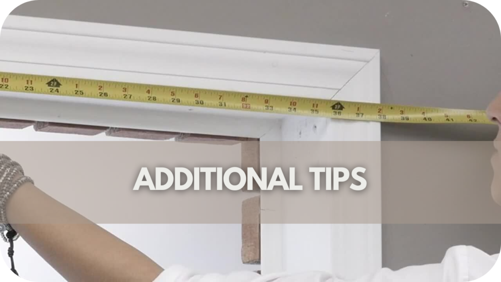 Additional Tips for Accurate Measurements