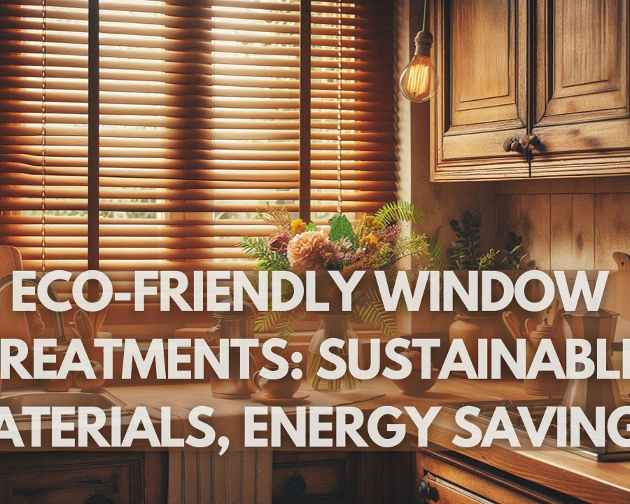 Eco-Friendly Window Treatments: Sustainable Materials, Energy Savings