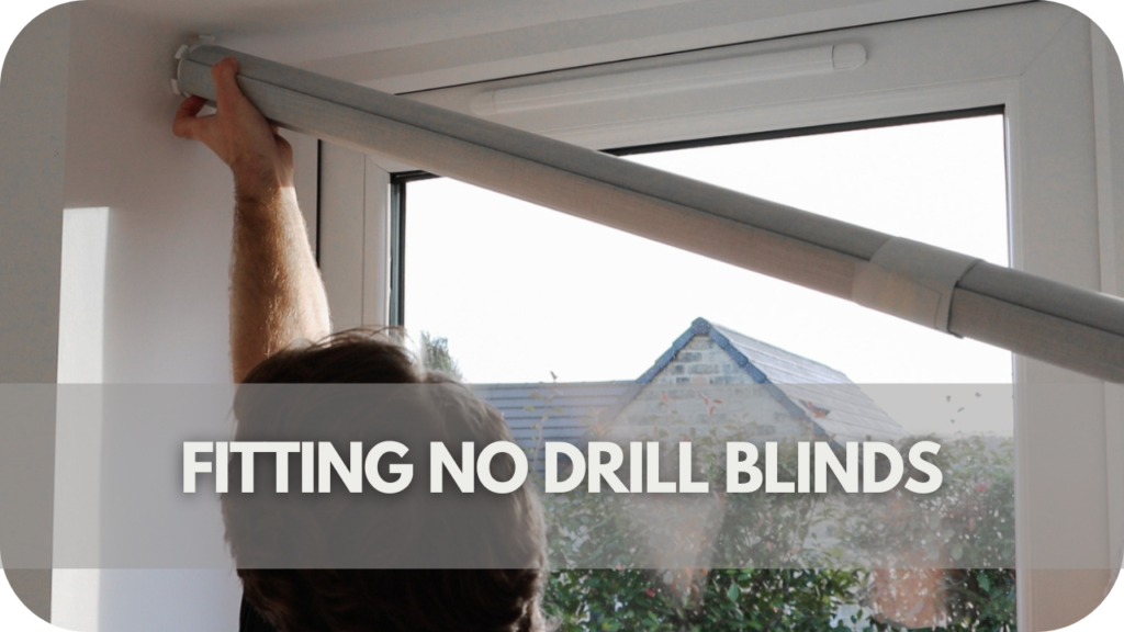 Fitting No Drill Blinds