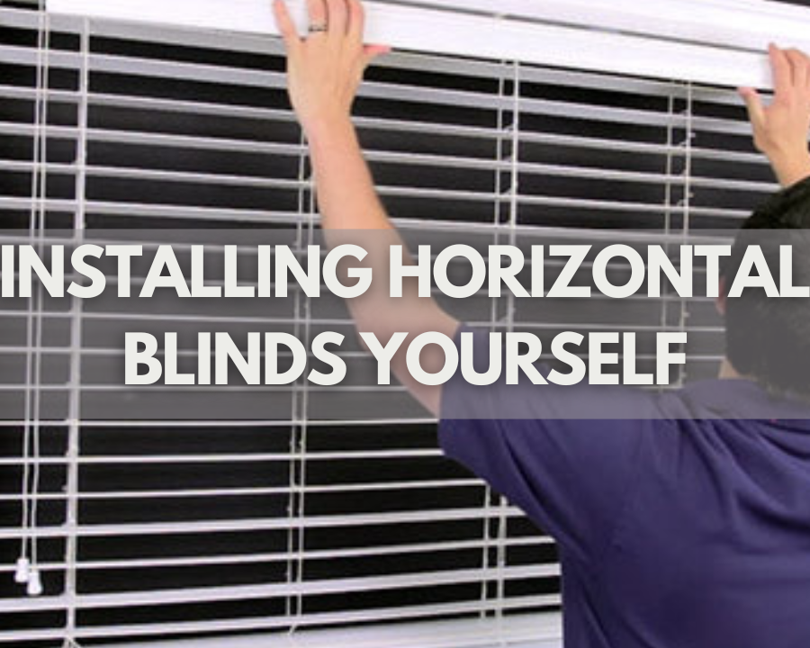 Installing Horizontal Blinds Yourself