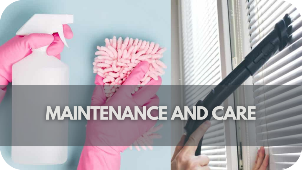 Maintenance and Care