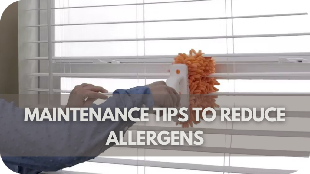 Maintenance Tips to Reduce Allergens