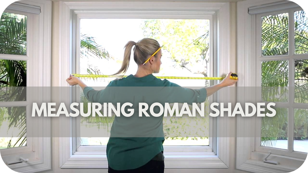 Measuring Roman Shades