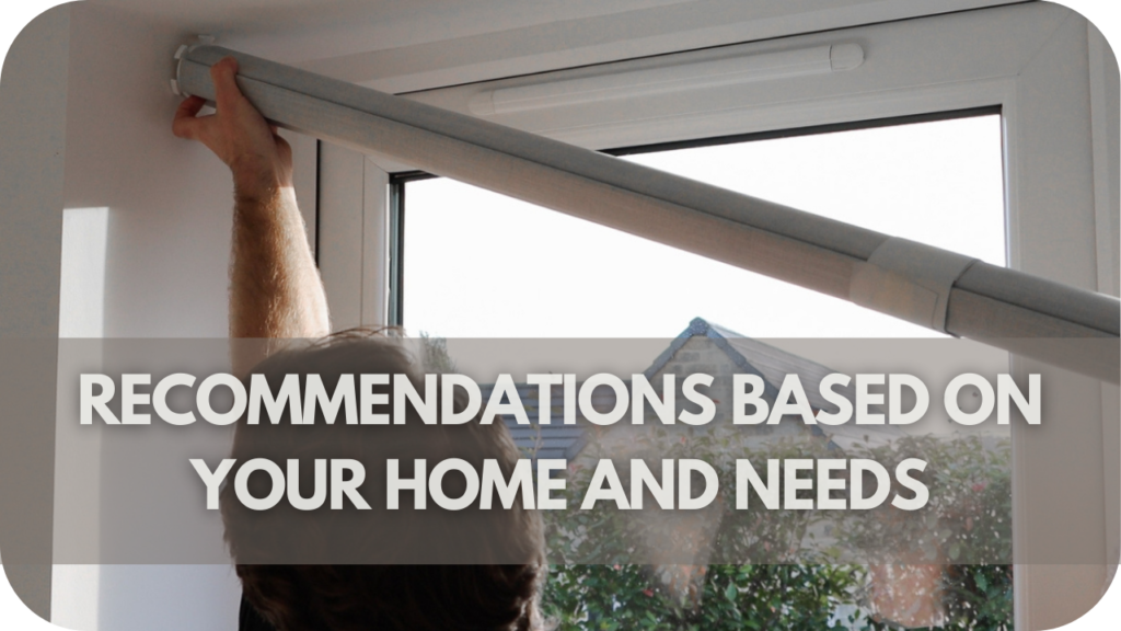 Tailored Recommendations Based on Your Home and Needs