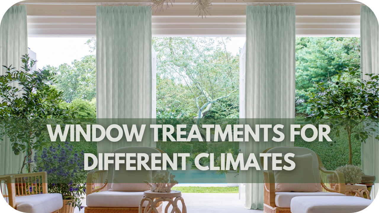 Window Treatments for Different Climates