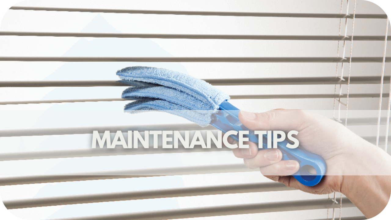 Maintenance Tips for Allergy-Friendly Blinds