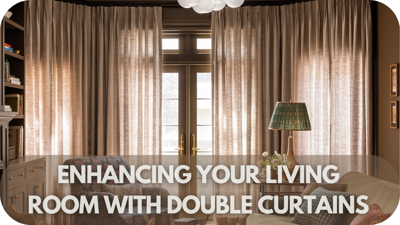 How To Use Double Curtains To Enhance Your Living Room Decor