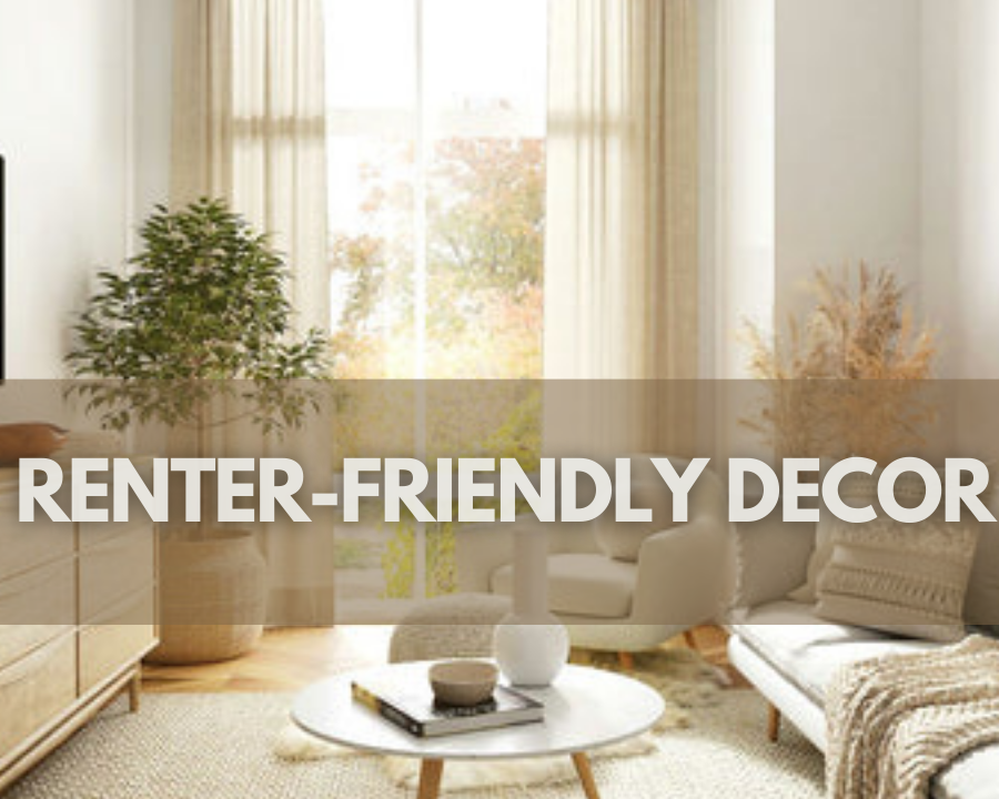 Renter-Friendly Decor