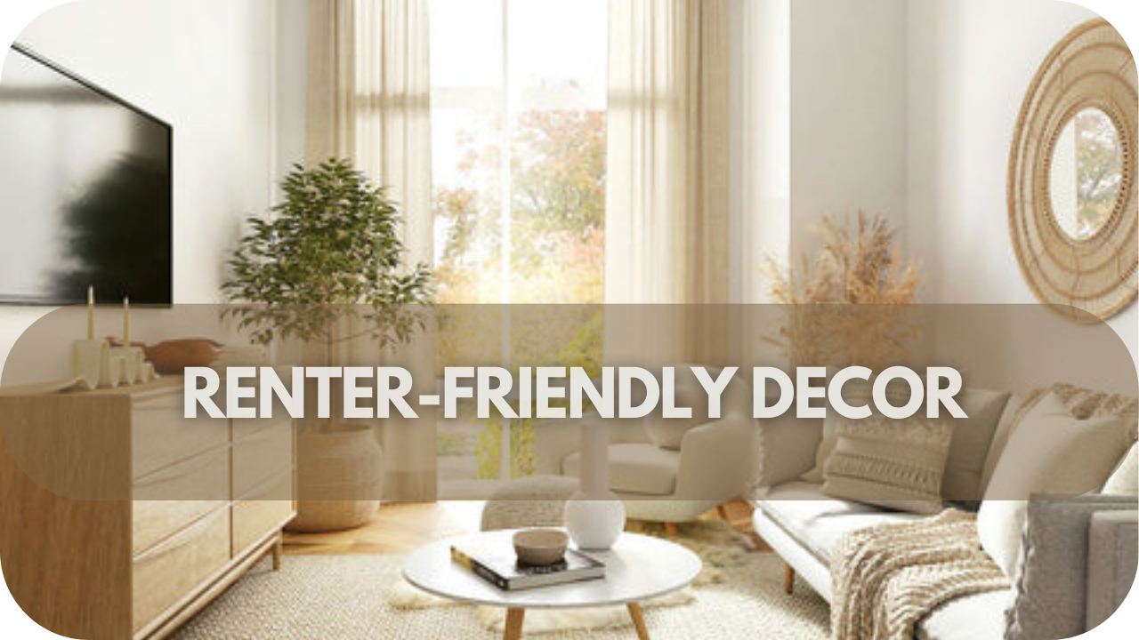 Renter-Friendly Decor