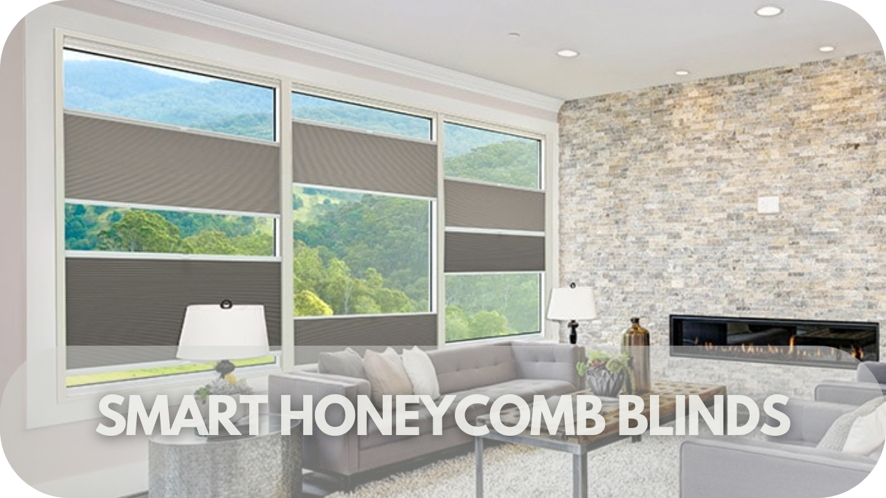 Smart honeycomb blinds: Energy-efficient light control that supports brain injury recovery by enhancing comfort and focus.