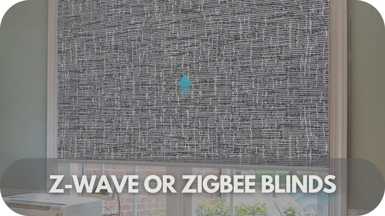 Z-Wave or Zigbee blinds: Seamless smart home integration for personalized light control, supporting brain injury recovery.