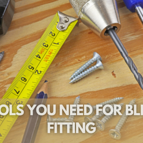 Tools You Need For Blind Fitting