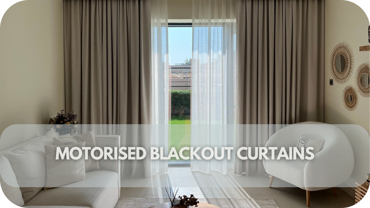 Motorised Blackout Curtains