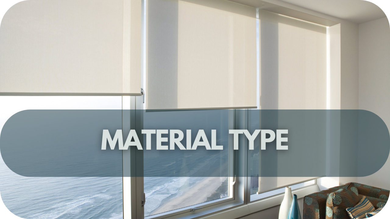 Roller blinds vs curtains materials