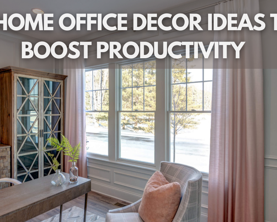 10 Home Office Decor Ideas to Boost Productivity