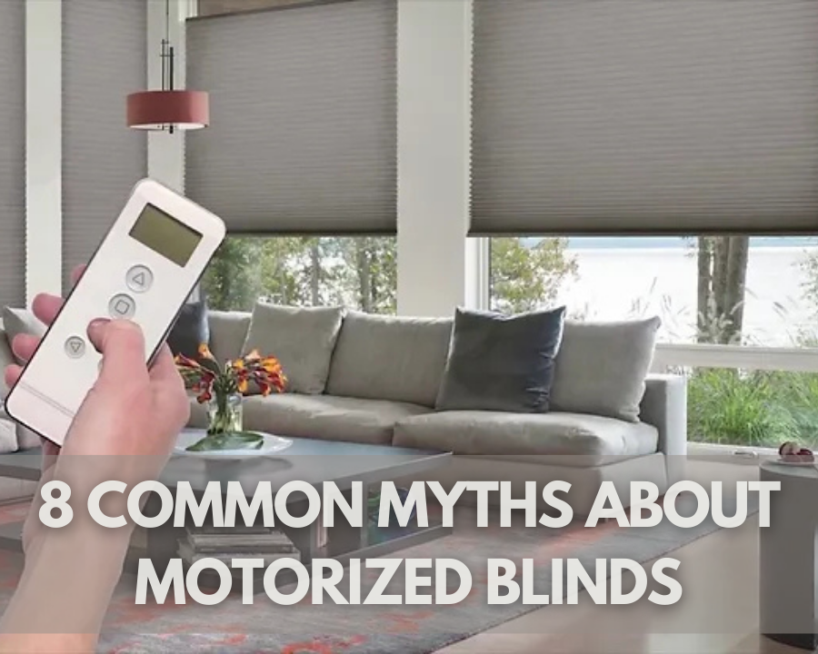 8 Common Myths About Motorised Blinds