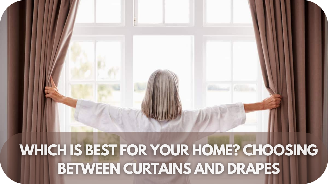 Choosing the best option between curtains and drapes for your home