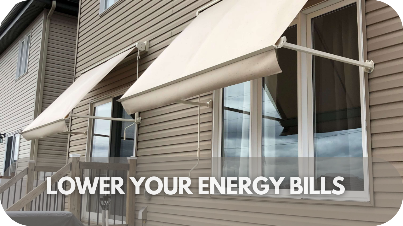 Cut energy costs with efficient window awnings.