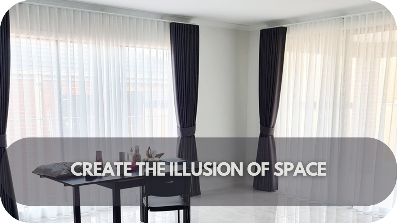 Create space with S-Fold curtains