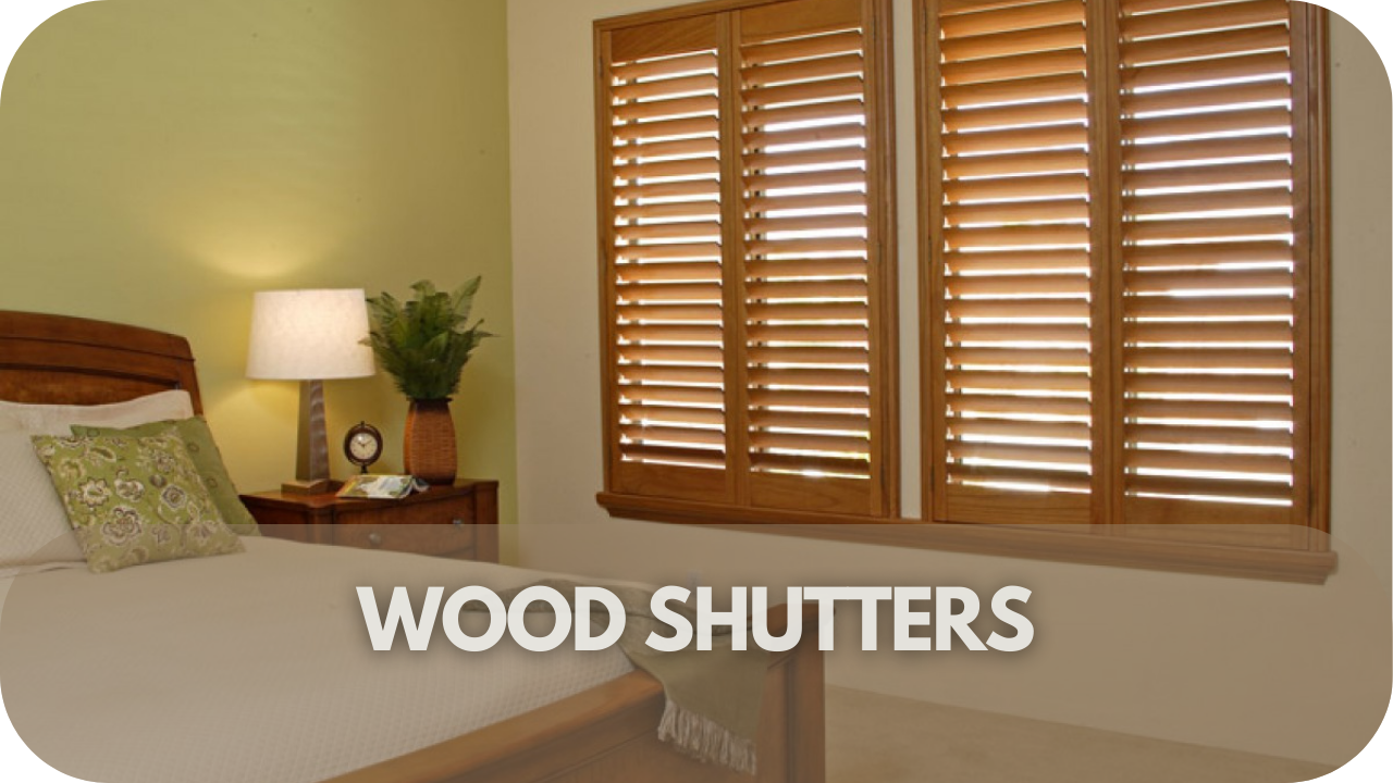 What are wood shutters?