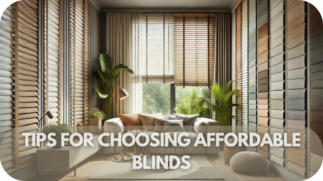 Affordable blinds tips