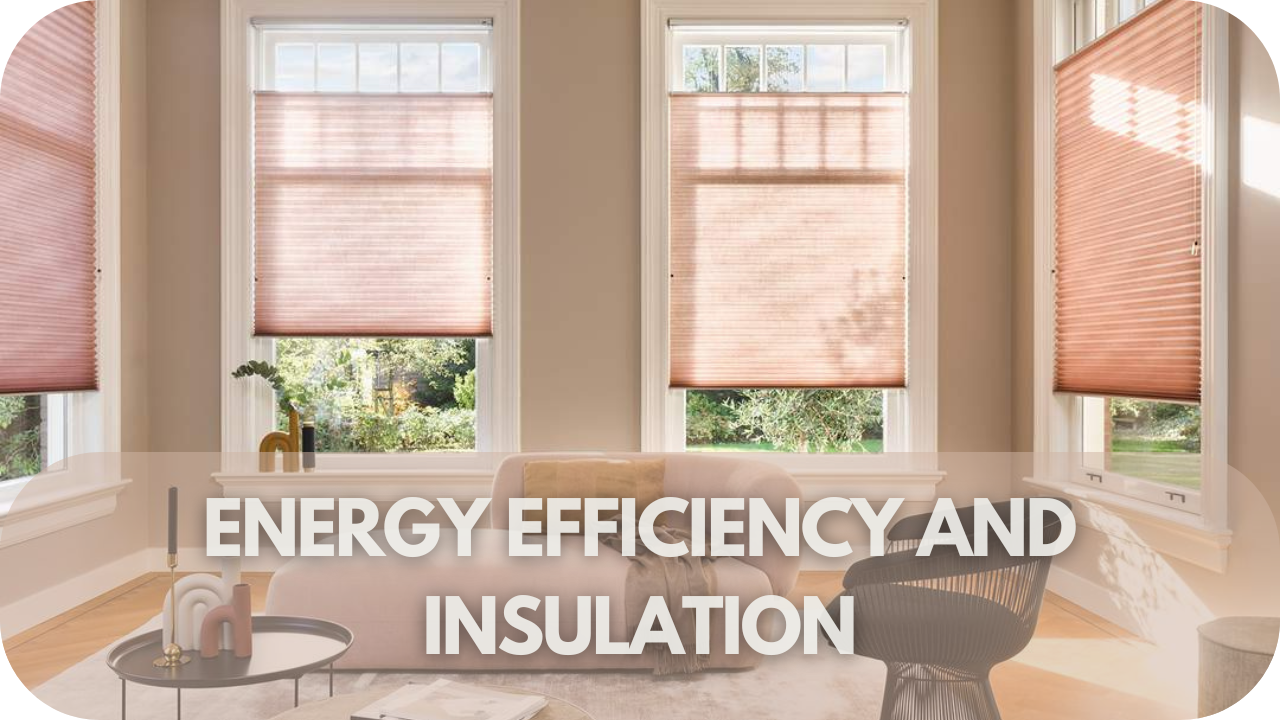 Energy efficiency as a factor in choosing blinds