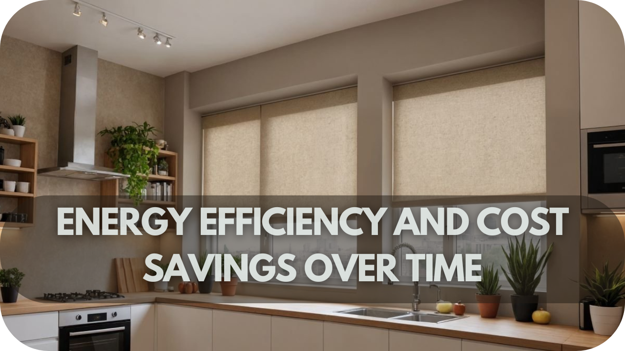 Energy-saving benefits of roller blinds