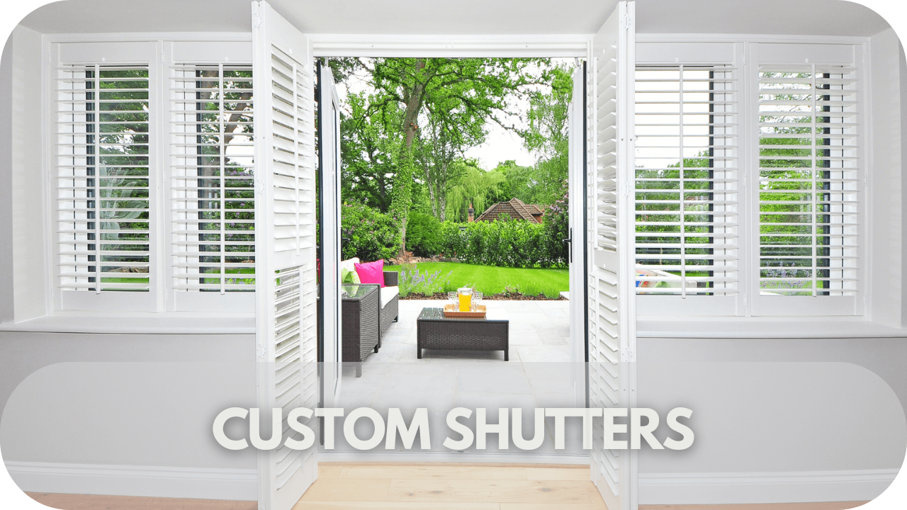 Bespoke custom window shutters