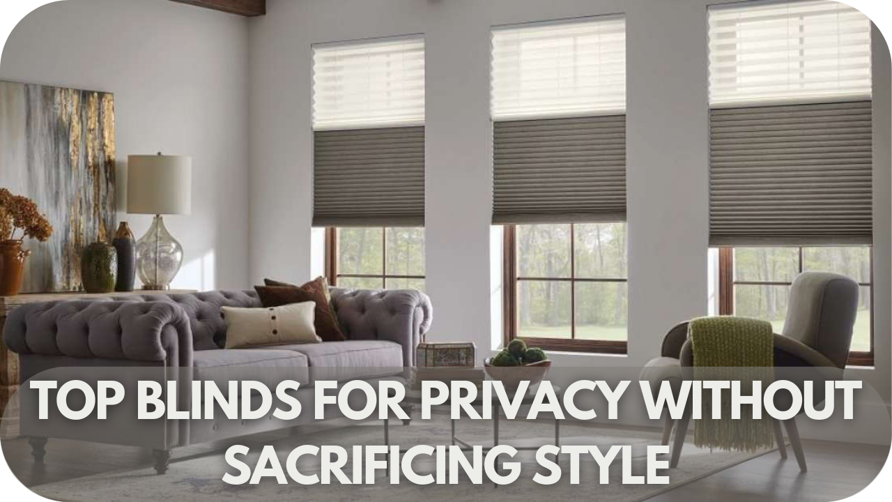 Top Blinds for Privacy Without Sacrificing Style