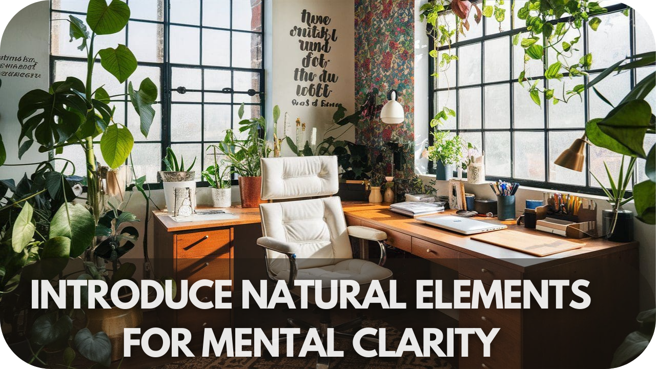  Introduce Natural Elements for Mental Clarity.