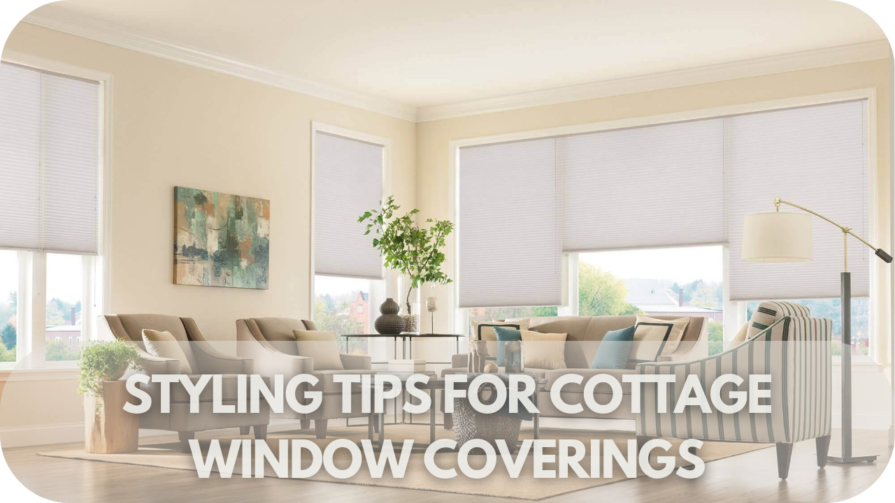 Styling tips for cottage window treatments