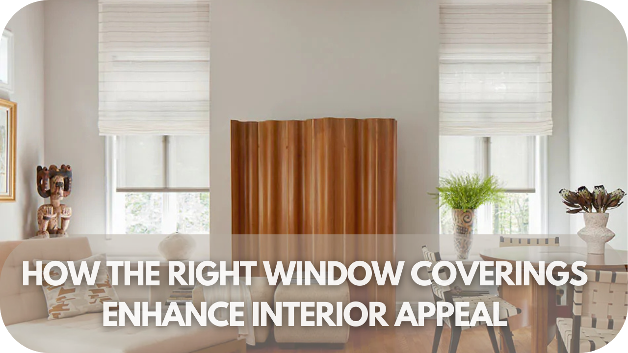 Window coverings elevating interior design