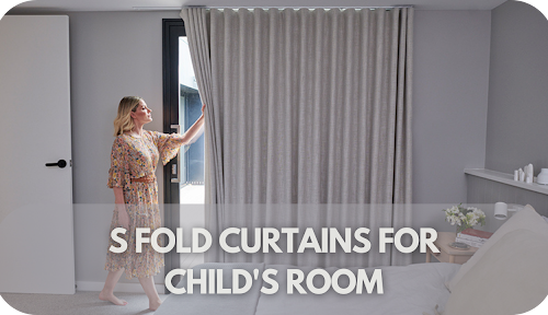 S Fold Curtains For Child’s Room: Safety And Style Tips