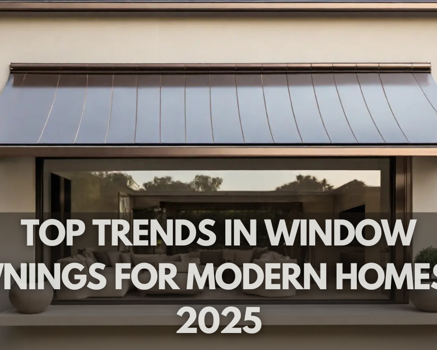 Top Trends in Window Awnings for Modern Homes in 2025